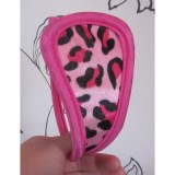 Модные С стринги с принтом леопард розового цвета - Трусы и стринги женские