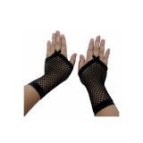 Черные ажурные перчатки - Перчатки