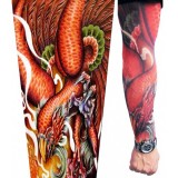 Рукава татуировки принт птица феникс, 2 шт - Рукава с татуировками