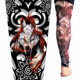 Рукава татуировки принт волк, 2 шт - Рукава с татуировками