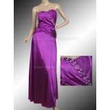 Фиолетовое вечернее платье без бретелек - РАЗНОЕ