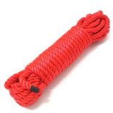 БДСМ - Красные шелковые веревки для СМ игр
