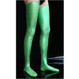 Яркие зеленые легенсы - Одежда (латекс, винил)