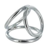 БДСМ - Тройное хромированое кольцо