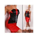 Сексуальное красное мини платье - Платья