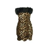 Леопардовое платье - Платья