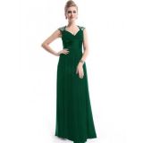 Зеленое платье с мерцающими пайетками - Вечерние платья