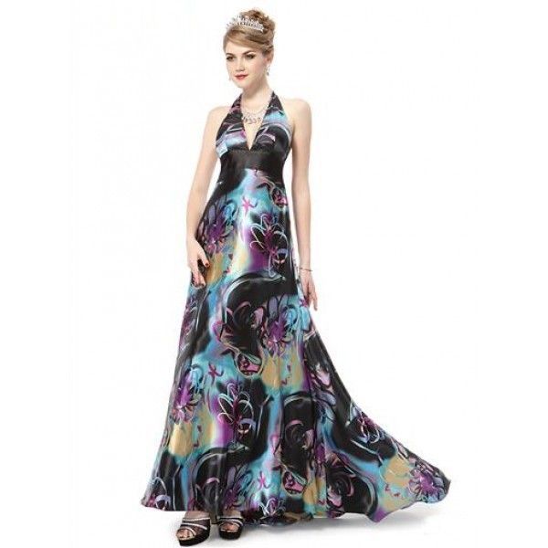 Купить онлайн Длинное платье с V-образным вырезом розовое фото цена акция распродажа