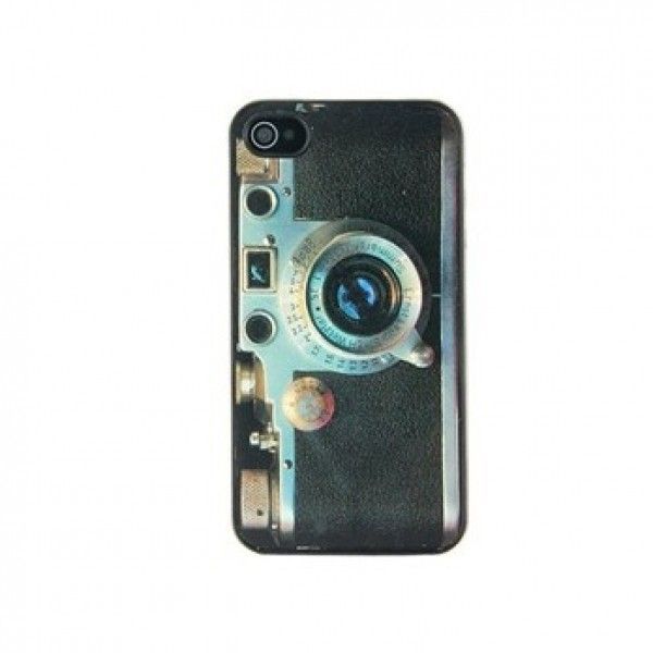 Slider Summaron Camera Style Plastic Case for iPhone 4
