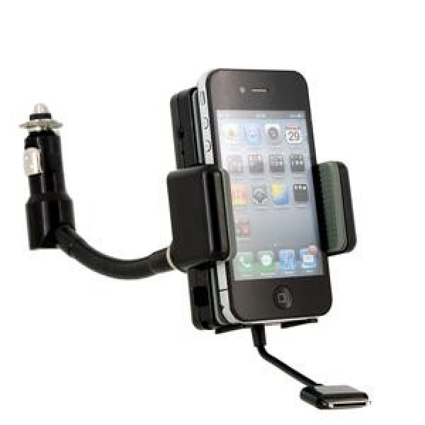 РАСПРОДАЖА! DYNAMZC8-B68 All in One FM Hands Free Car Kit and FM Transmitter for iPod/iPhone4/3GS