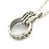 Ожерелье с кулоном в форме кольца - Подвески и ожерелья