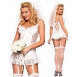 Naughty Nuptials Bridal Costume - Карнавальные костюмы (Ж)