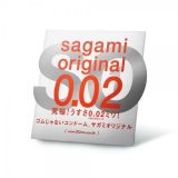 Полиуретановые презервативы Sagami Original 0.02мм, 1 шт - 