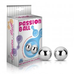 Металлические вагинальные шарики Passion Dual Balls - 