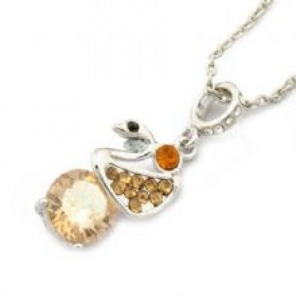 Купить онлайн Ожерелье с кулоном в форме кольца фото цена акция распродажа