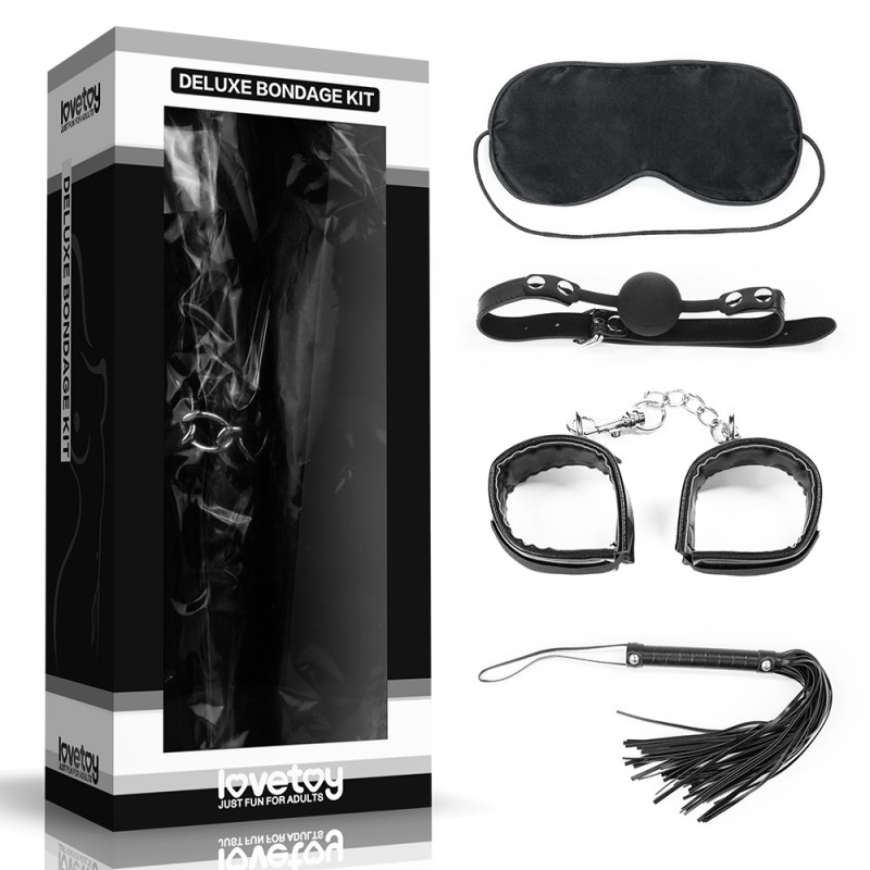 BDSM () -      Deluxe Bondage Kit (, , , )