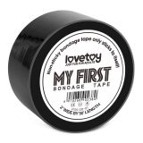 My First Non Sticky Bondage Tape Black - 