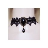 Готическое ожерелье черного цвета цена фото
