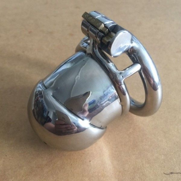 BDSM () - Stainless Steel Male Small Chastity Device / Stainless Steel Chastity Cage