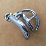 БДСМ - Stainless Steel Male Chastity Device / Stainless Steel Chastity Cage ZC099