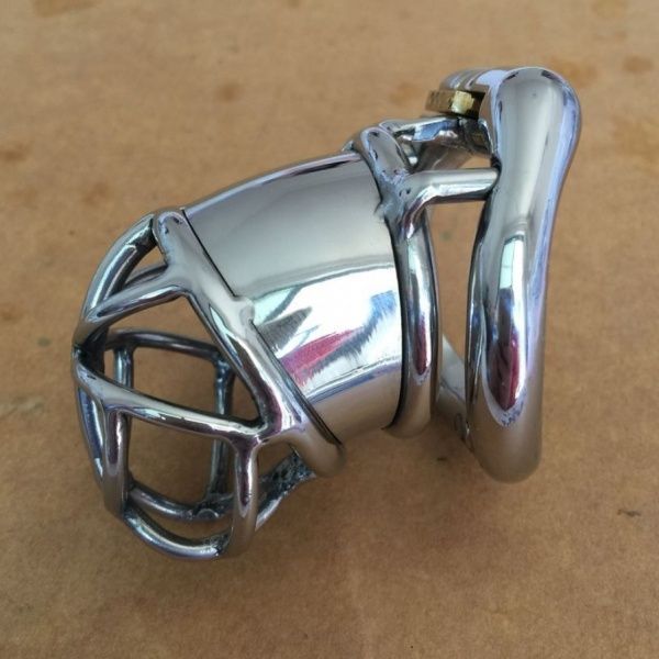 BDSM () - Stainless Steel Male Chastity Device / Stainless Steel Chastity Cage