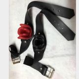 BDSM () -    Natural Latex Mouth Plug Black