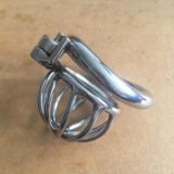 БДСМ - Ultra small 304 stainless steel Cock Cage male chastity device