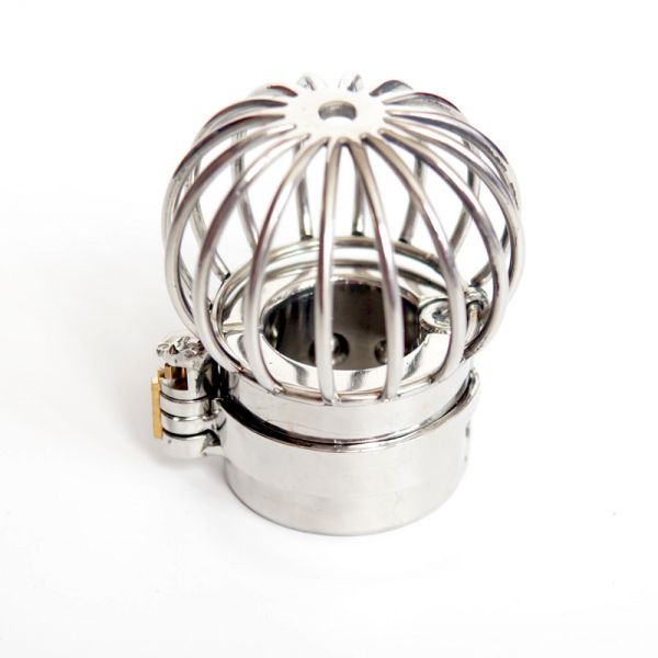 BDSM () - Stainless Steel CBT Device / Stainless Steel aggravating ball stretcher
