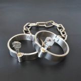  - Latest Design Male Bolt Lock Stainless Steel Anklets