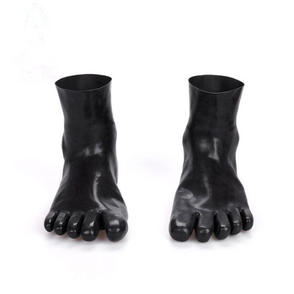 BDSM () - natural latex five fingers socks