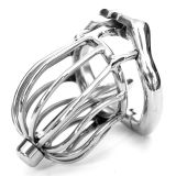 Stainless steel Male chastity devices Latest Design - 