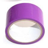 БДСМ - Фиолетовая клейкая лента для связывания, 20 метров