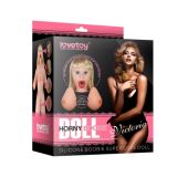 Силиконовая секс-кукла блондинка Silicone Boobie Super Love Doll - 
