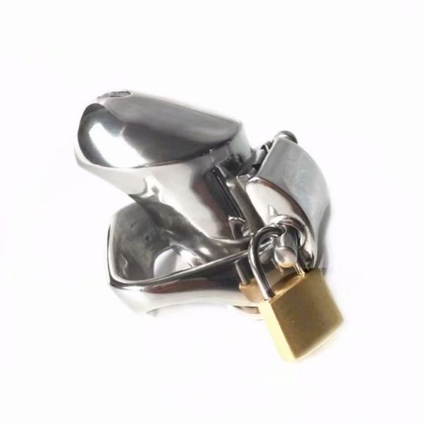 BDSM () - Stainless Steel Male Chastity Device