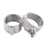 BDSM () - Stainless Steel New Style Male Handcuffs