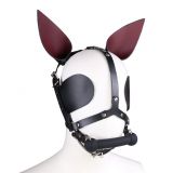 БДСМ - Фетиш маска кролика, кожаная маска PlayBoy