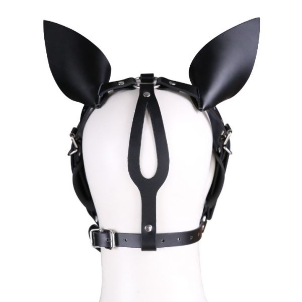 BDSM (БДСМ) - <? print Фетиш маска кролика, кожаная маска PlayBoy; ?>