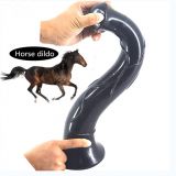 Фаллоимитатор дилдо коня Horse Phallus Anal Plug Black - 