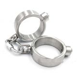 BDSM () - Female Stainless Steel Wrist Restraints Handcuffs