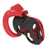 Male Chastity Device Cocks Cage Red - 
