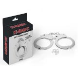 БДСМ - Металлические прочные наручники Luv Punish Cuffs