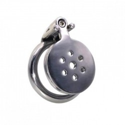 Stainless Steel Male Chastity Device / Stainless Steel Chastity Cage ZQ230 - 