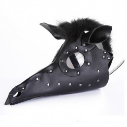 PU Leather Bird + Horse Masks - 