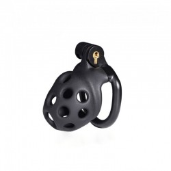  -     3D Printing Resin Chastity Device Black X-Small