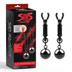 BDSM () -      Playful Weighted Nipple Clamps