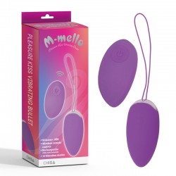 Вибрирующая фиолетовая пуля Pleasure Kiss M-Mello - 