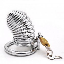  - new snake shaped chastity cage A
