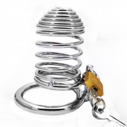  - new snake shaped chastity cage B