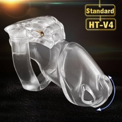 HT V4 Male Chastity Device Standart clear - 