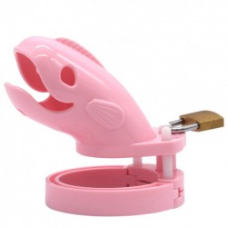 BDSM () - New Whale Type Male Chastity Device with Perforated design Cage Small